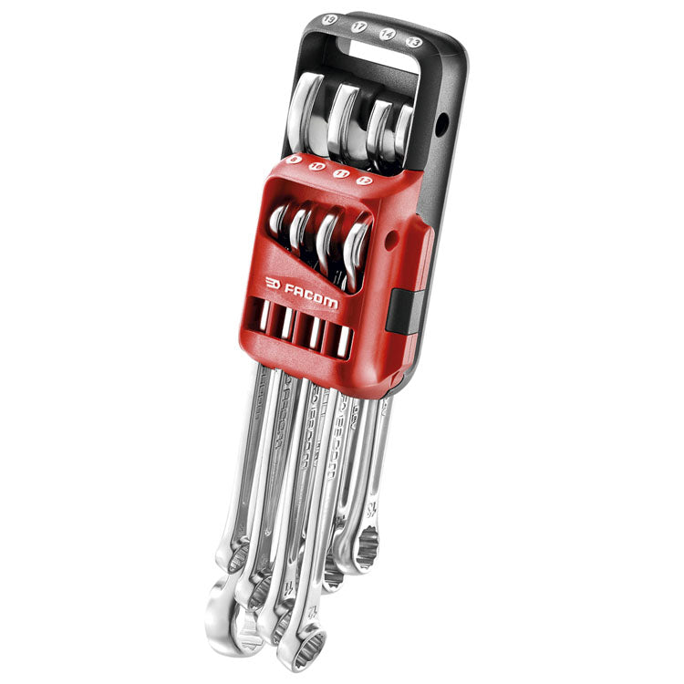 Facom 440 - set metrische ringsteeksleutels in houder - 440.jp8pb