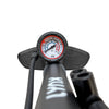 Lynx fietspomp met manometer zwart