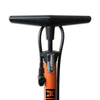 Pompa per biciclette con manometro a 6 bar arancione