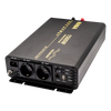 Pure sine wave omvormer camper en caravan - 1500w met ac-prioriteit