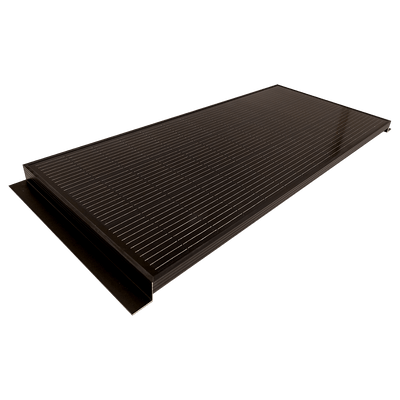 Pannello solare Solar Power 170 con staffa di montaggio integrata