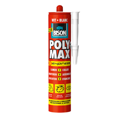 Bisonte 1029800 - b.poly max® express 425gr blanco | 3 piezas