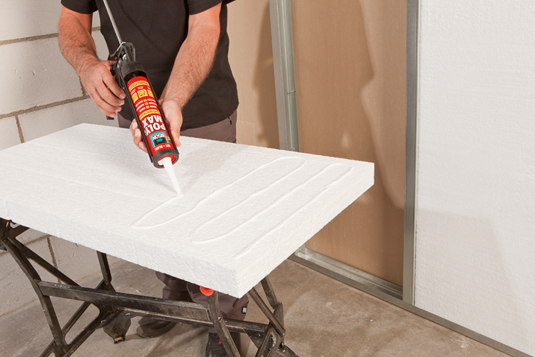 Bison 1029800 - b.poly max® express 425gr bianco | 3 pezzi