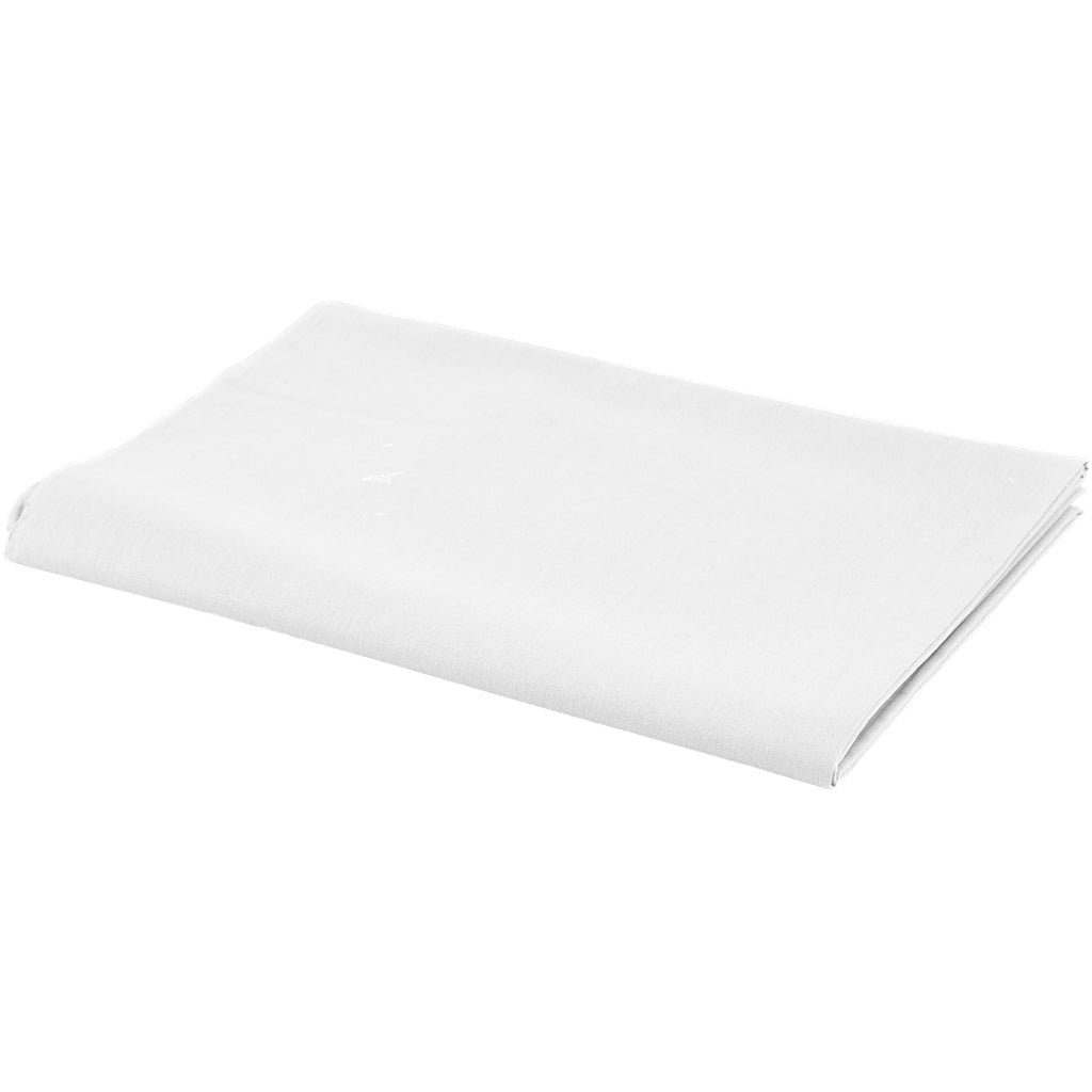 Tessuto aziendale Creativ, l: 145 cm, 140 gr, bianco, 1 m.