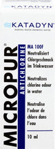 Katadyn micropur anticloro 100f fluido detergente 10ml trasparente