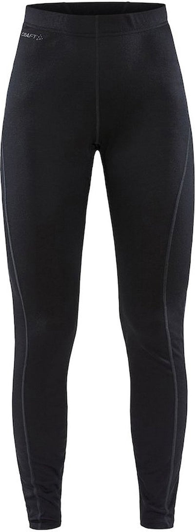 Pantaloni termici extra caldi Craft da donna - pantaloni baselayer - nero l