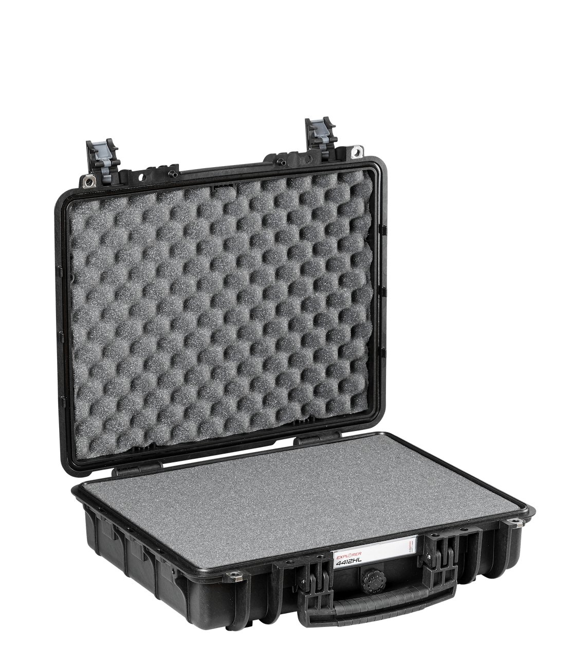 Explorer Cases 4412HL Suitcase black with tuft foam