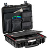 Casos de explorador 4412HL Madera negra con bolsa para computadora portátil
