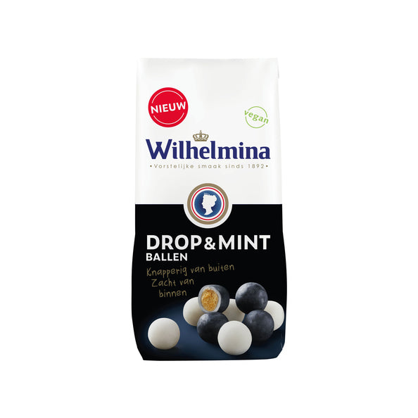 Bolsa vegana de bolas de regaliz y menta Wilhelmina (10x200gr)