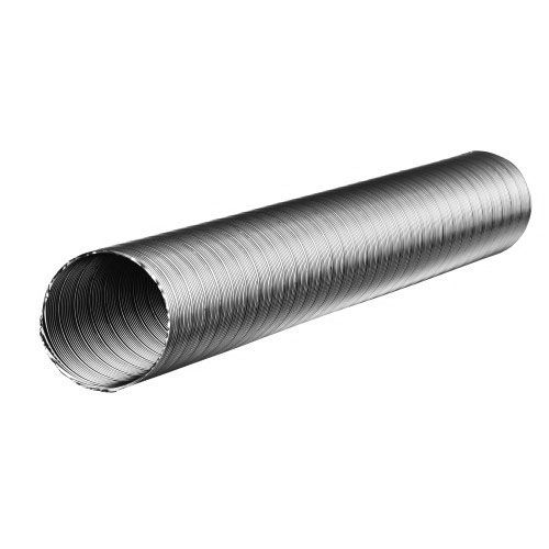 Manguera de aluminio flexible 125 mm 2.5 metros