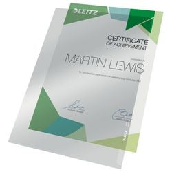 L-covers leitz transparent a4 100 pieces