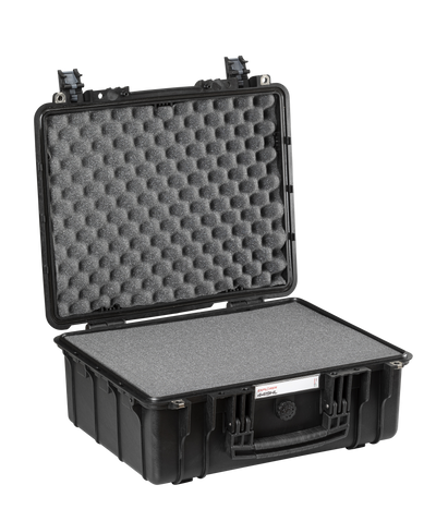 Explorer Cases 4419HL Koffer Zwart met Plukschuim