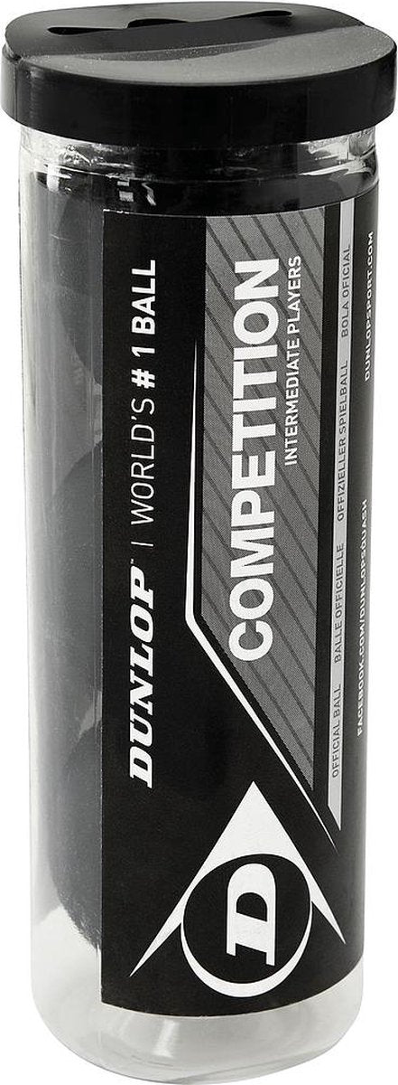 Palla da squash Dunlop - nera
