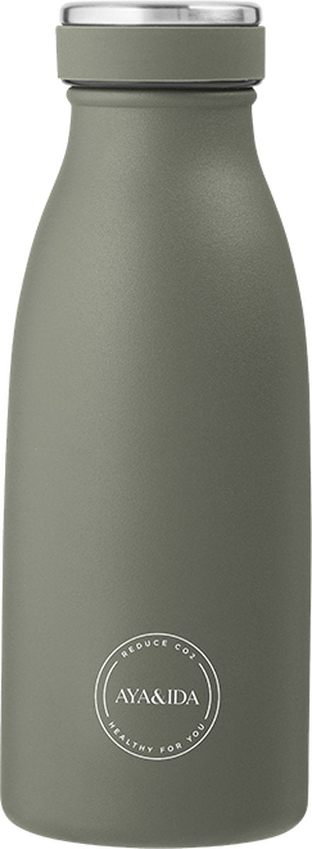 Aya ida - borraccia - thermos - borraccia - 350 ml - verde tropicale
