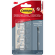 3m 1071798 - command™ pressacavi rotondi trasparenti | 9 pezzi