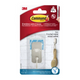 3m 1072424 - mando 1 gancho níquel satinado sbath33-sn-es, 1 gancho, 2 tiras | 6 piezas