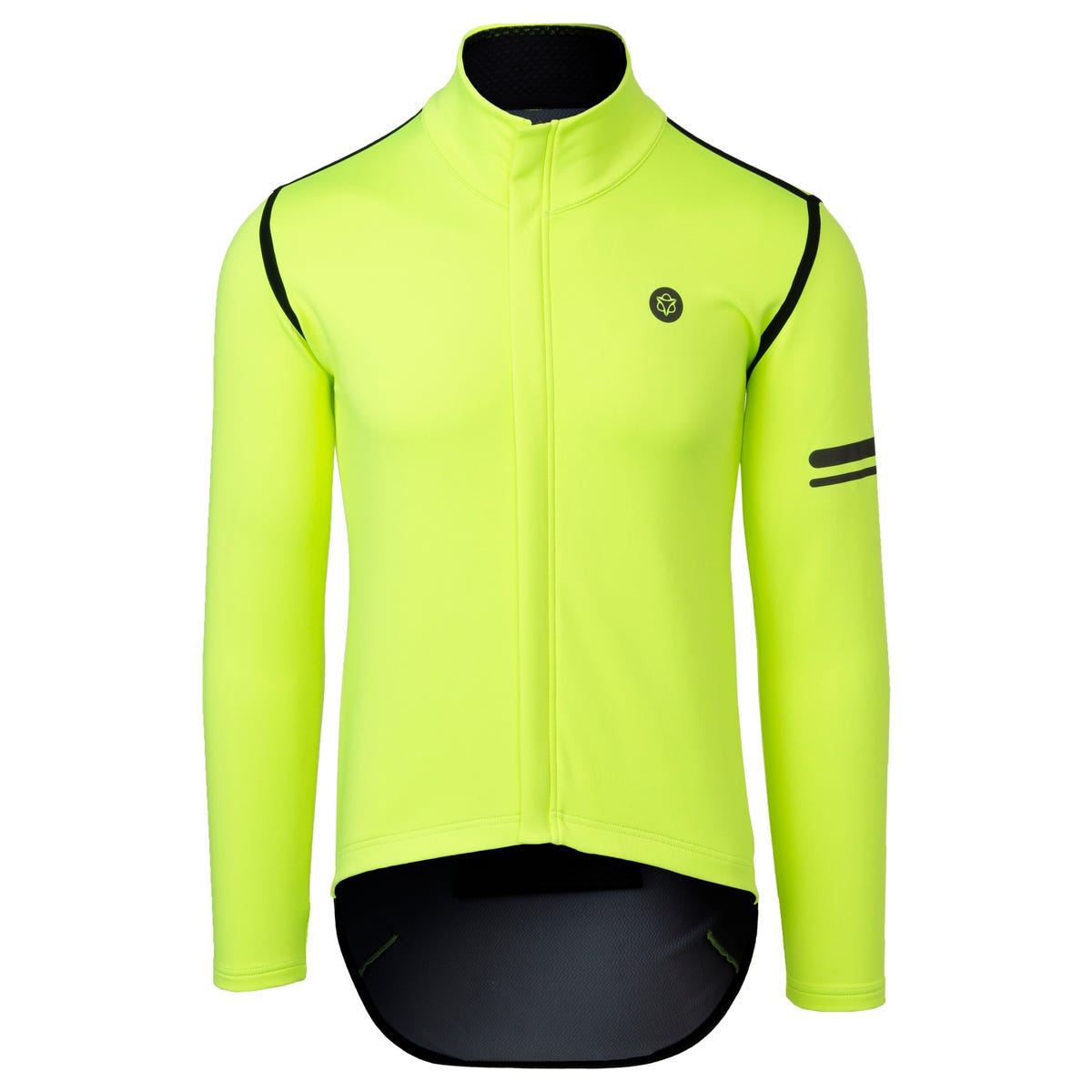 Maglia da ciclismo in jersey antipioggia a maniche lunghe da uomo