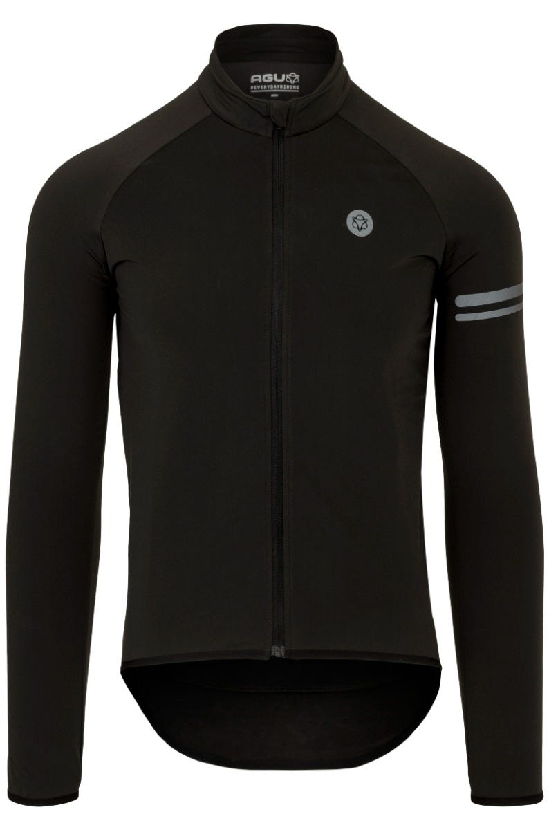 Camiseta térmica ciclismo manga larga esencial hombre