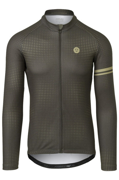 Pixel fietsshirt lange mouwen essential heren