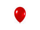 Borsa rossa per palloncini Haza 10 pezzi 30 cm