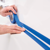 Bison siliconenkit wit koker 300 ml - waterbestendige kit, sanitaire afdichting, ongevoelig voor schimmel, kleurvast, blijvend elastisch, makkelijk te verwerken
