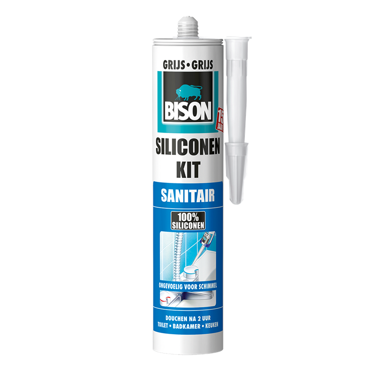 Bison 1029749 - b sil.kit 310ml manh.grigio | 3 pezzi