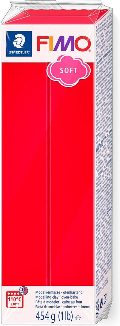 Pasta da modellare Fimo morbida 454 g Rosso indiano