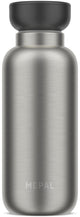 Mepal thermofles ellipse - 350 ml - isoleerfles - lekdicht - nordic black