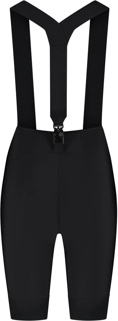 Rogelli detach ii pantaloncini da ciclismo da donna - con camoscio e bretelle - pantaloncini da ciclismo - neri - taglia s