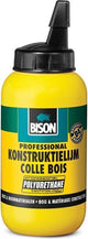Bison konstruktielijm flacon 750 g, watervaste, houtkonstruktlielijm, bruist licht, overschilderbaar, binnen en buiten, d4, sterker dan hout, waterbestendig
