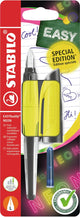 Stabilo easybuddy neon - ergonomische vulpen - geel - l punt voor linkshandigen