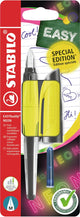 Stabilo easybuddy neon - penna stilografica ergonomica - gialla - pennino m standard per destrimani