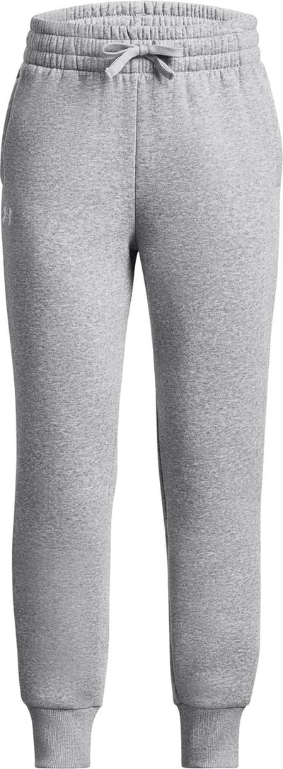 Under Armour UA Rival Fleece Joggers Pantalones deportivos unisex - Gris - Blanco