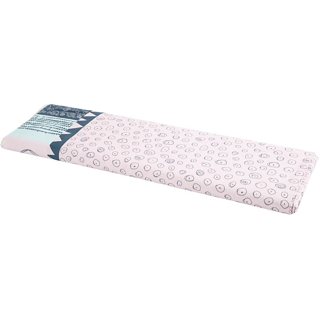 Tessuto aziendale Creativ, l: 145 cm, 140 gr, rosso chiaro, 10 m 1 rotolo