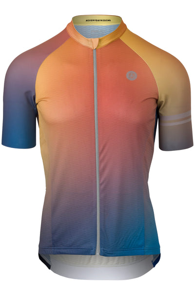 Maglia da ciclismo sfumata da uomo