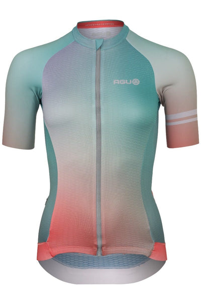 Maglia da ciclismo sfumata performance da donna