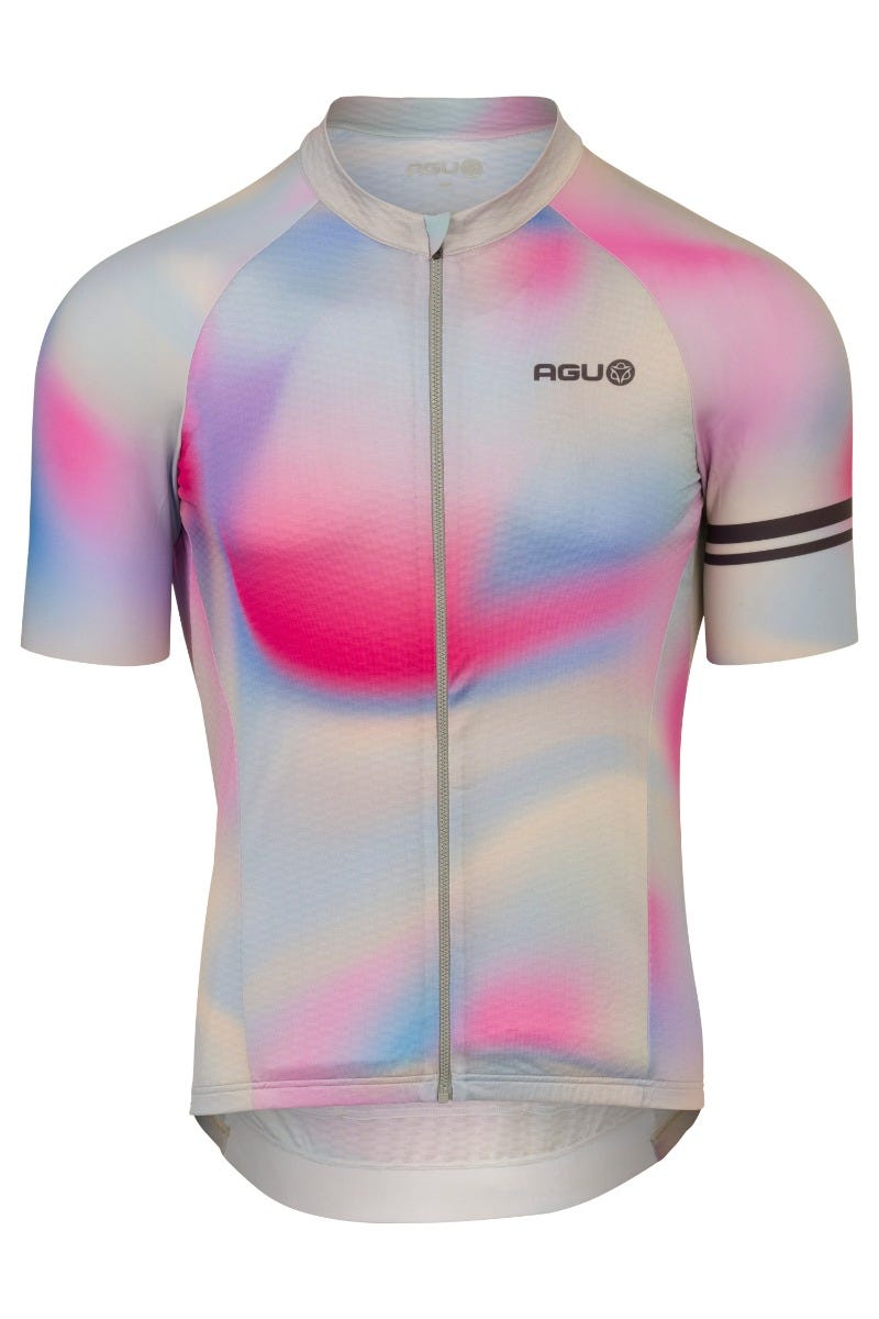 Agu gradient swirl fietsshirt performance heren
