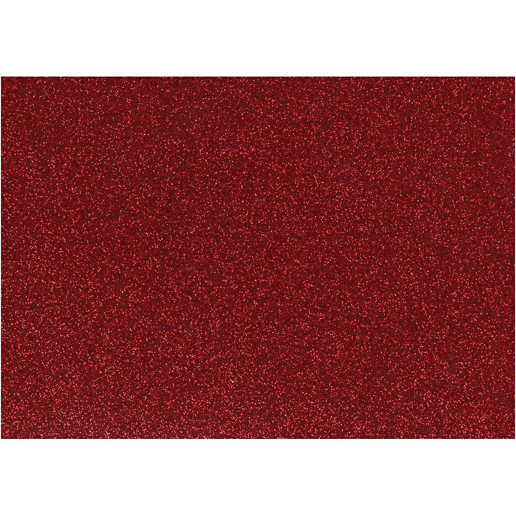 Irgon foglio glitter rosso, a5
