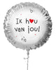 Globo foil haza te amo ø45cm