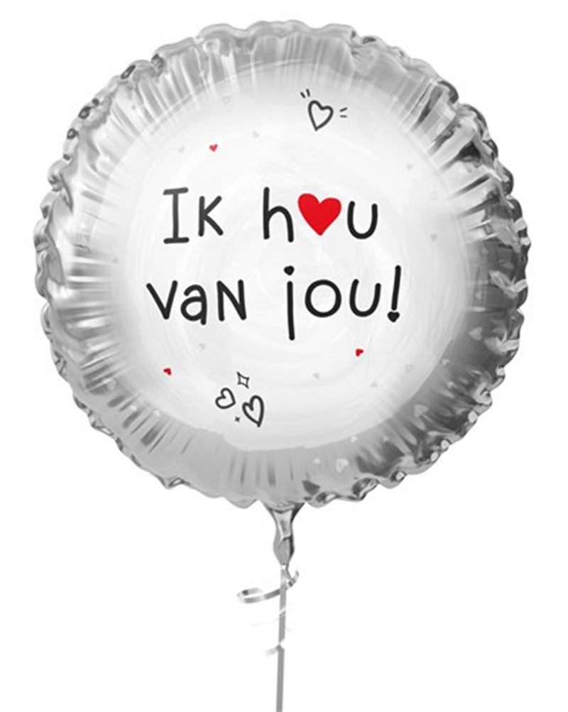 Globo foil haza te amo ø45cm