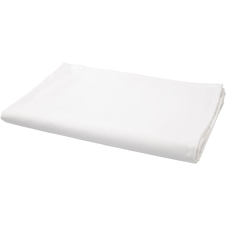 Creativ Company Tea towels White with hanging loop, 5st.