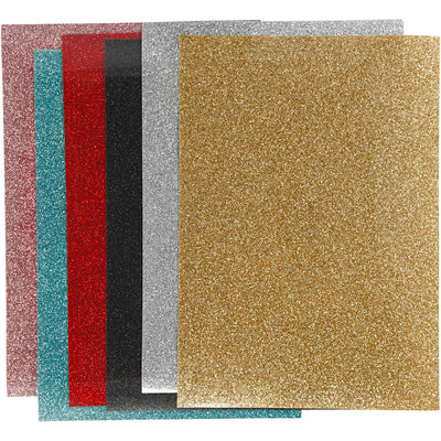 Creativ company opstrijkfolie diverse kleuren, 6 vellen