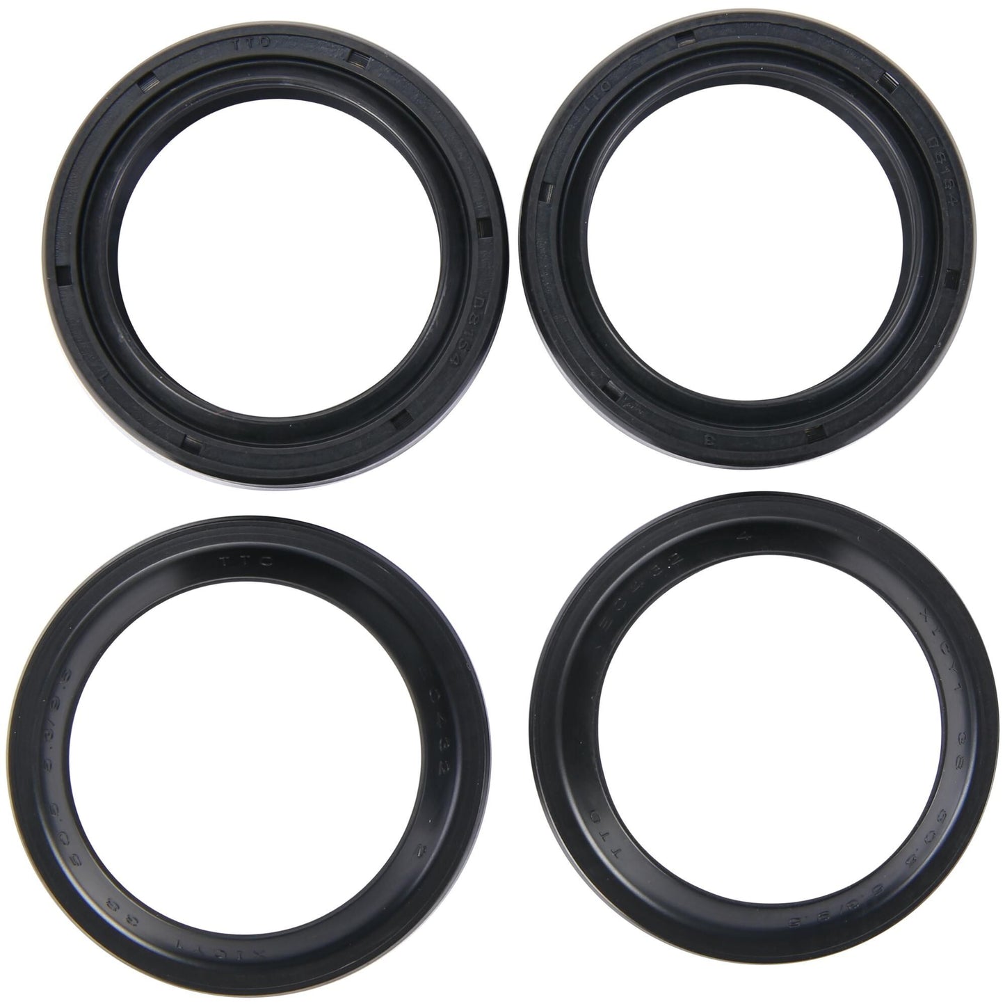 All balls racing gabelsimmerringsatz fork seal set abr 56-120 incl. dust caps