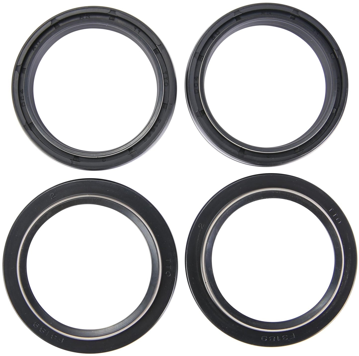 All balls racing gabelsimmerringsatz fork seal set abr 56-145 incl. dust cap