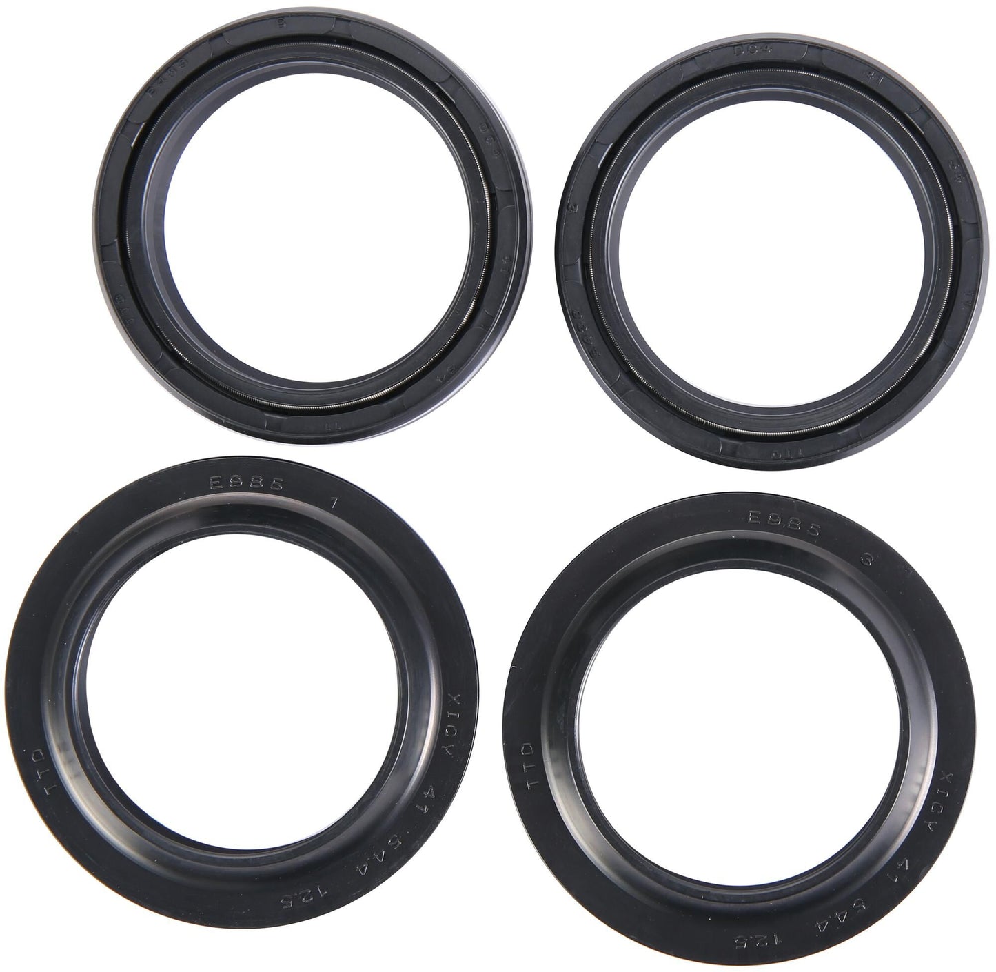 All balls racing gabelsimmerringsatz fork seal set abr 56-132 incl. dust cap