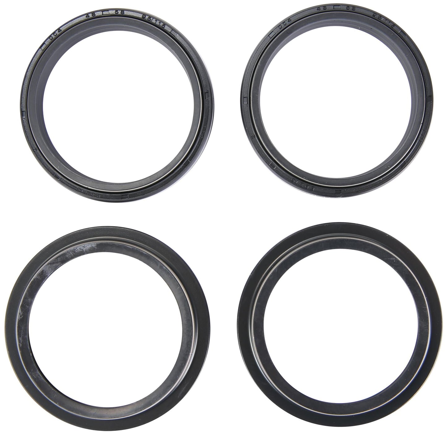 All balls racing gabelsimmerringsatz fork seal set abr 56-146 incl. dust caps