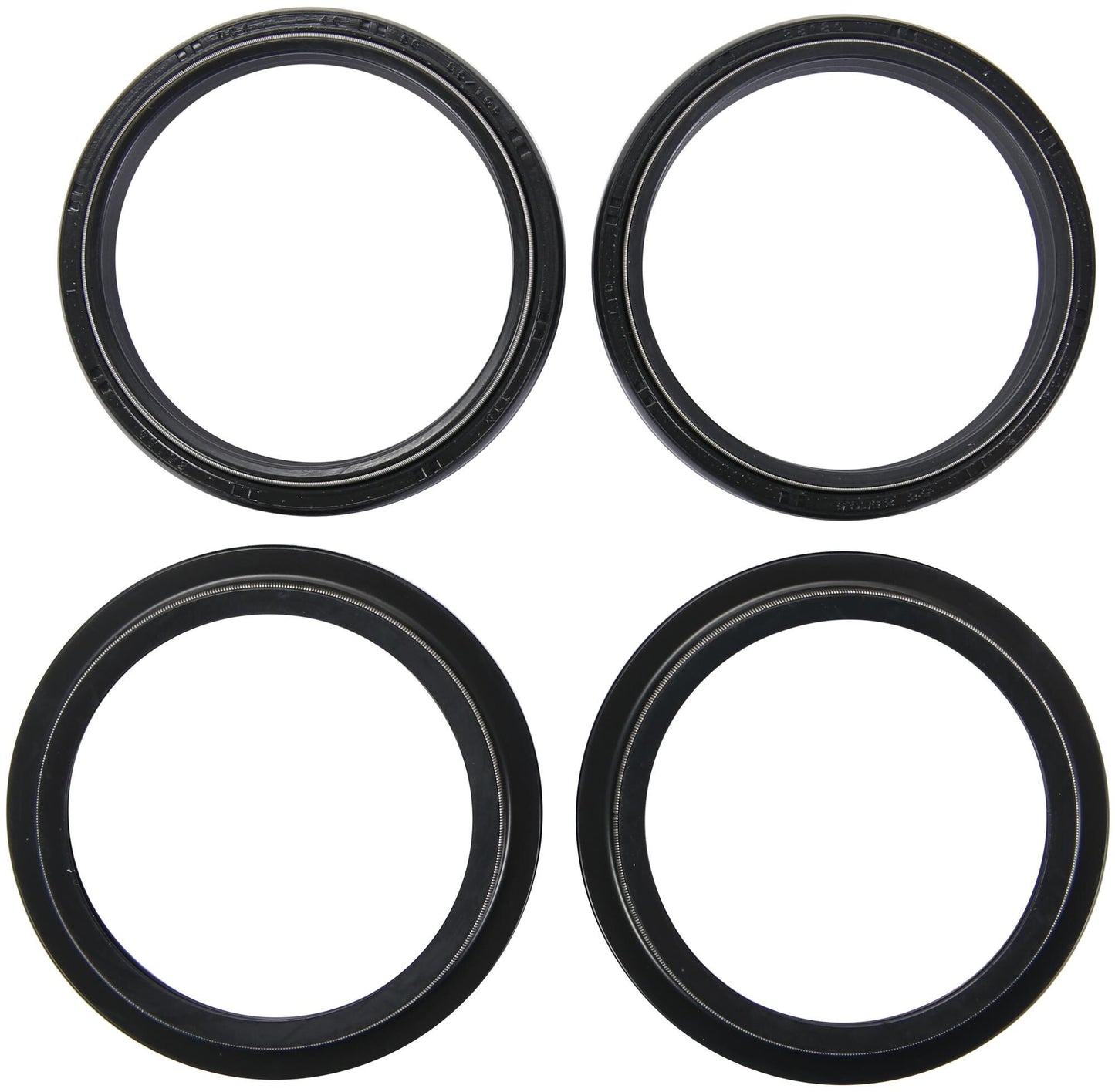All balls racing gabelsimmerringsatz fork seal set abr 56-147 incl. dust caps