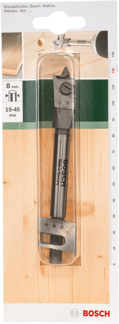 Bosch - taladro de velocidad ajustable 15,0 x 90 x 120 mm