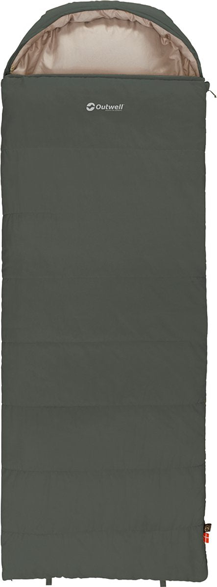 Outwell campion slaapzak - deken slaapzak - prime green