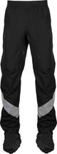 Ralka rain pants pro impermeable transpirable - cubrezapatos + reflejo - negro - talla l